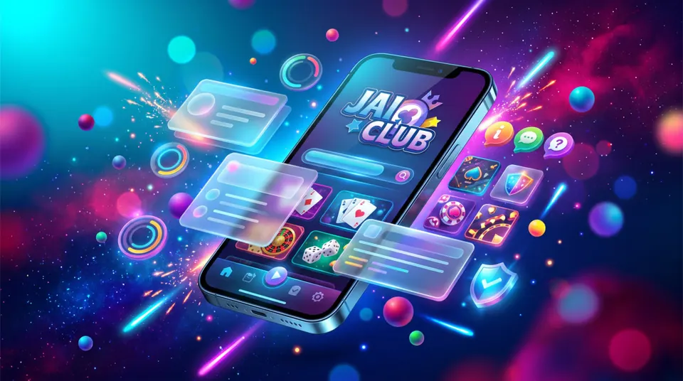 Smartphone displaying a generic game platform interface with rules, round and privacy icons